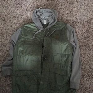 Light weight hooded sweatshirt